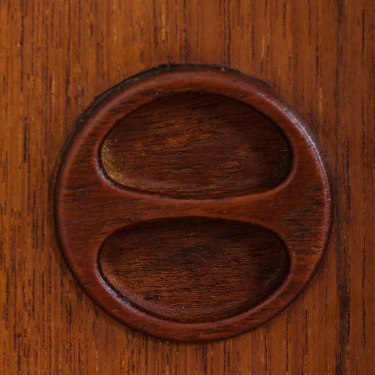 Danish teak wall cabinet with console and 3 shelves in Cadovius and Sorensen style, 1960s 11