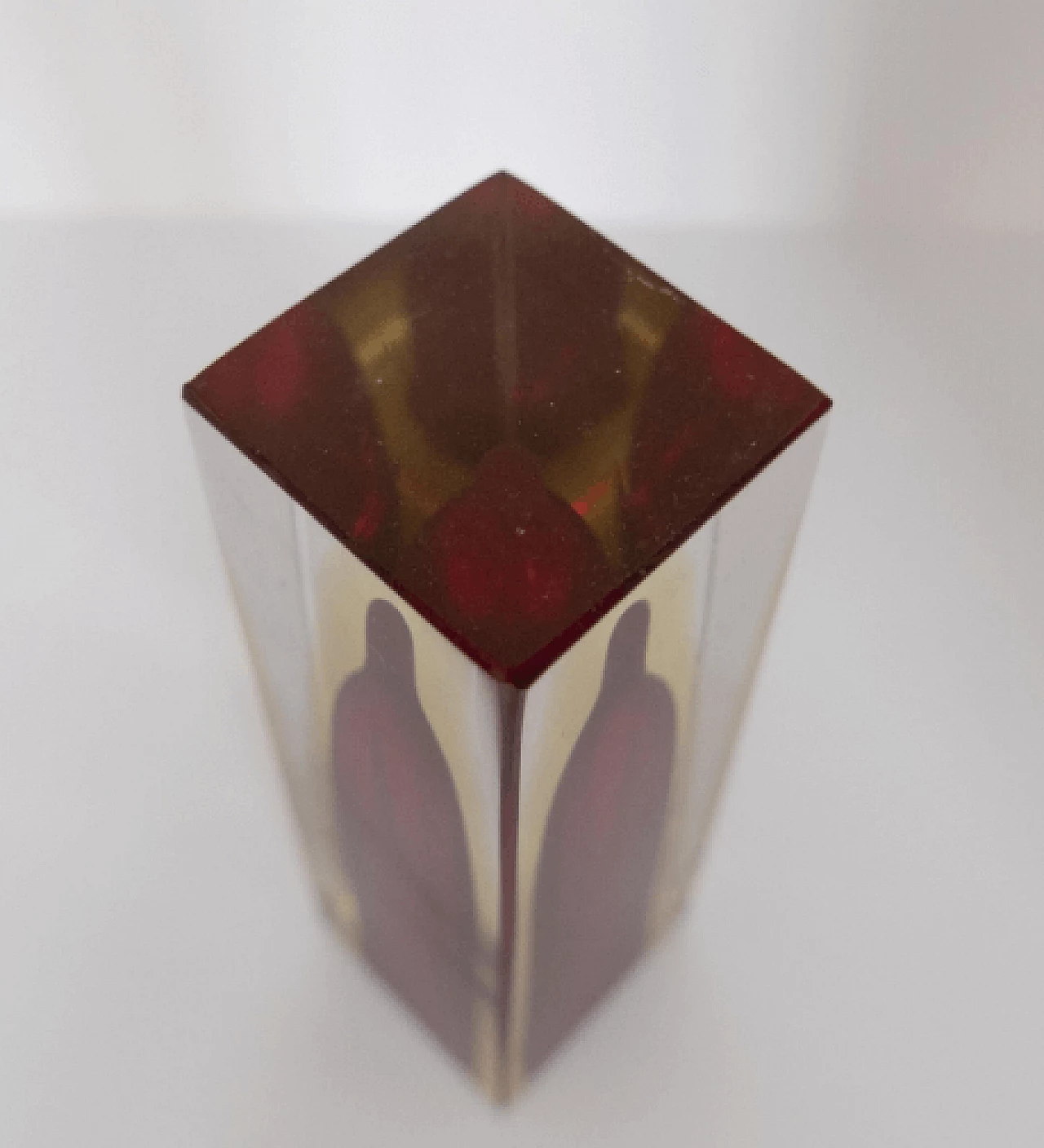 Vase in Murano glass in the style of Flavio Poli, 1960s 4