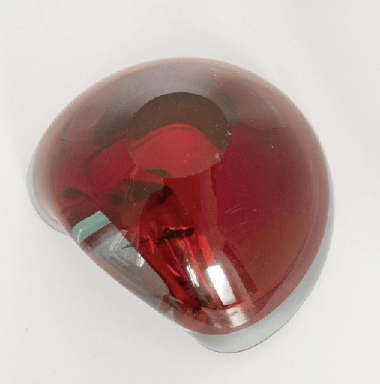 Posacenere in vetro di Murano nello stile di Flavio Poli, anni '60 5