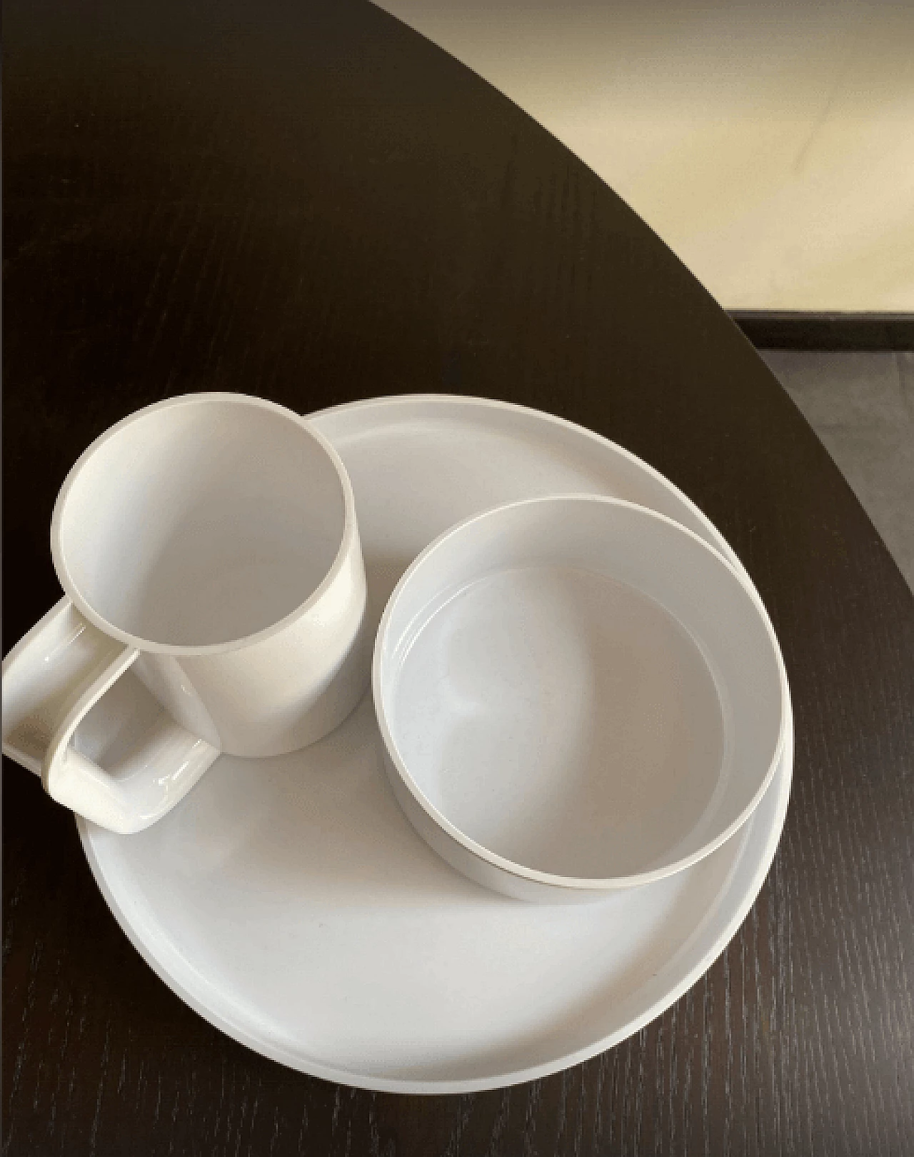 3 Stackable tableware by Massimo Vignelli for Heller, 2000s 3