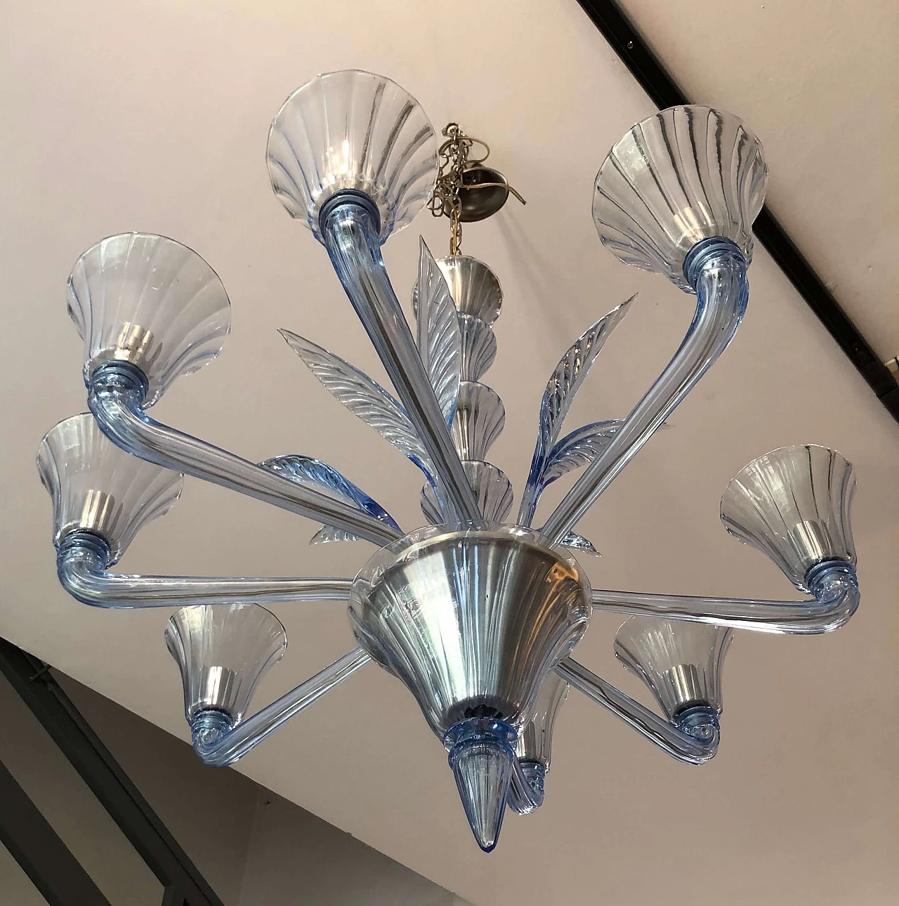 Murano glass chandelier by Barovier and Toso, 2000s 1