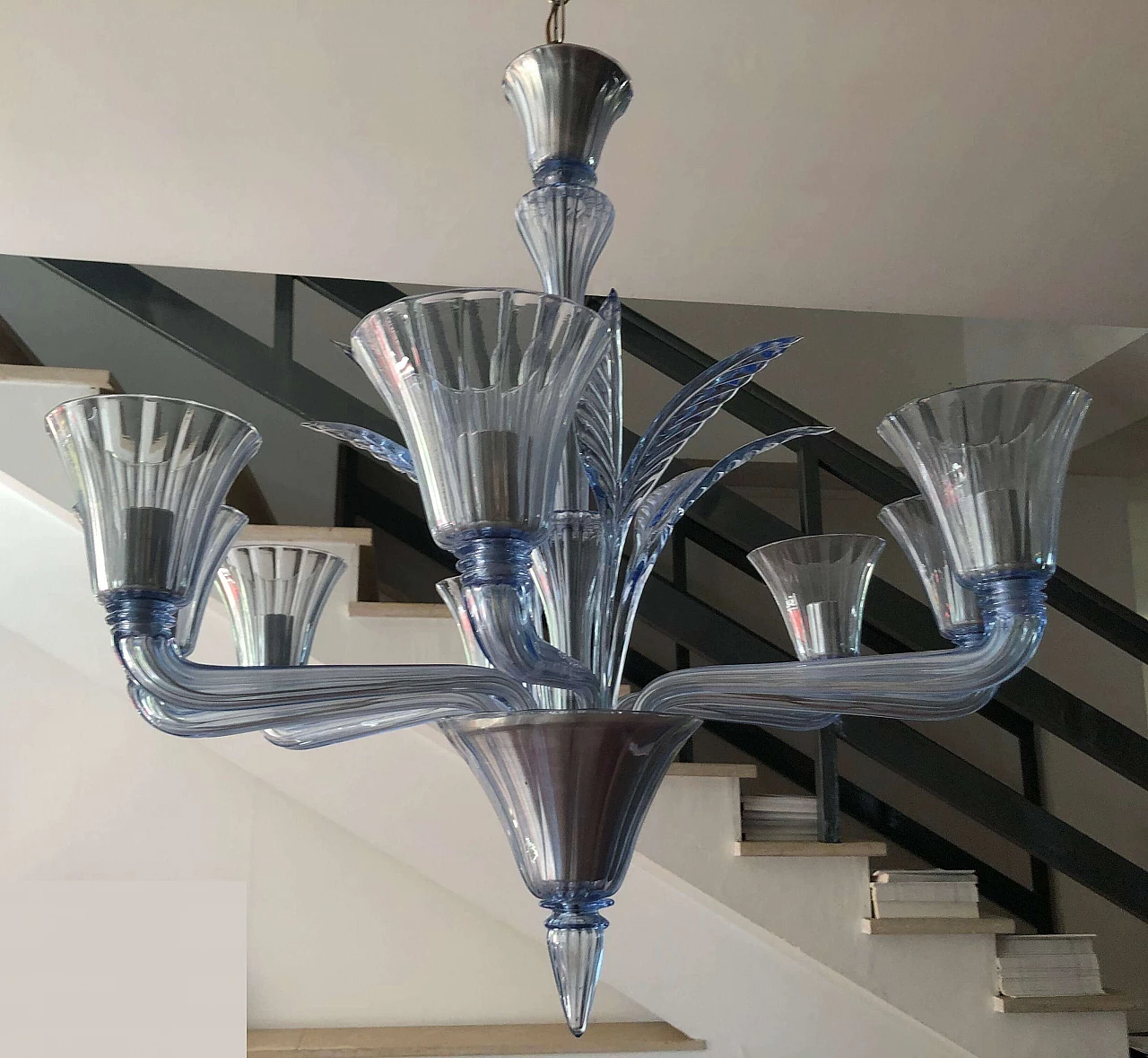 Murano glass chandelier by Barovier and Toso, 2000s 4