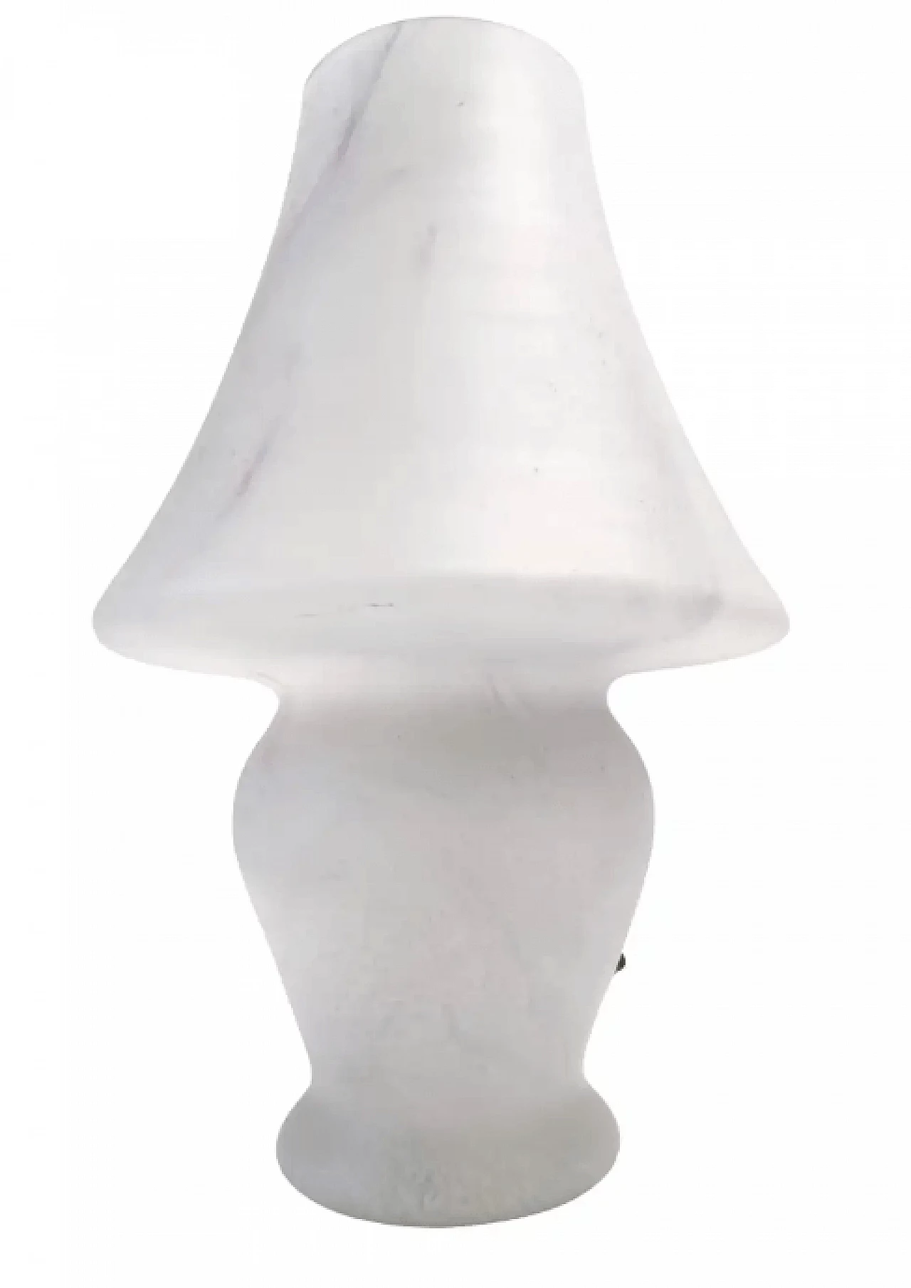 Murano glass table lamp with pink marble effect, 1970s 1