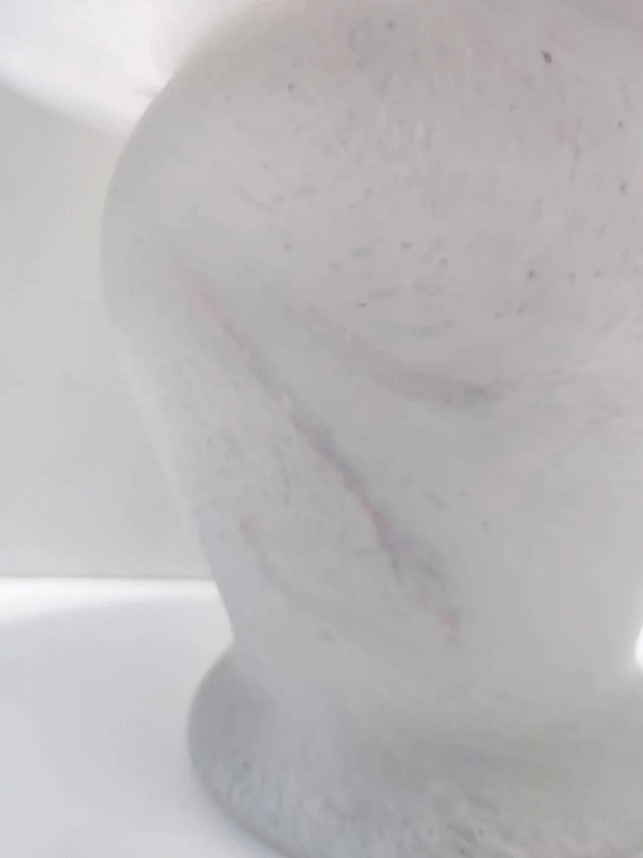 Murano glass table lamp with pink marble effect, 1970s 13