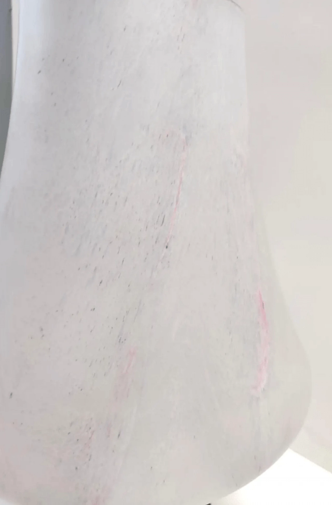 Murano glass table lamp with pink marble effect, 1970s 14