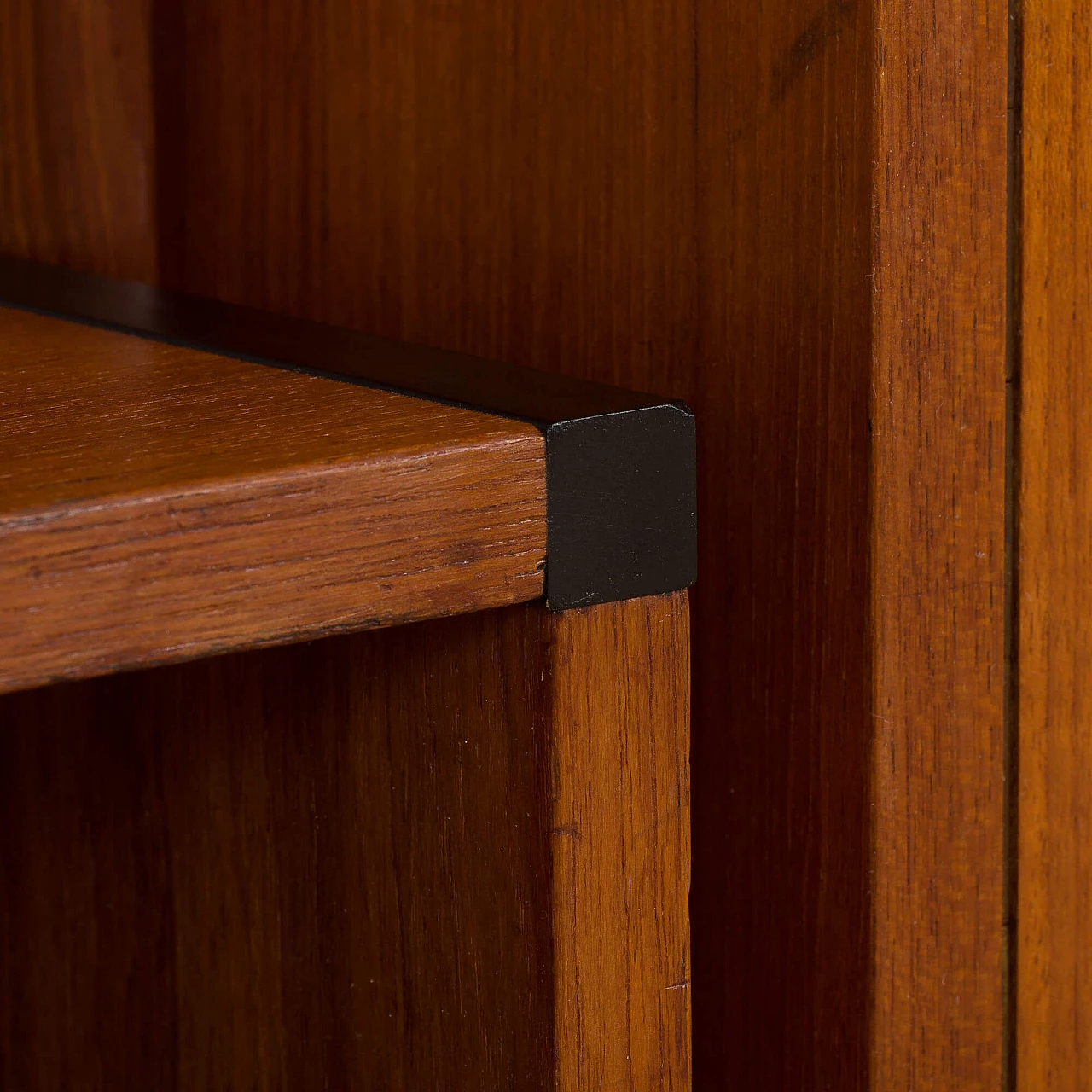 Teak wall cabinet with cupboard by AV Contemporary Furniture, 1960s 21