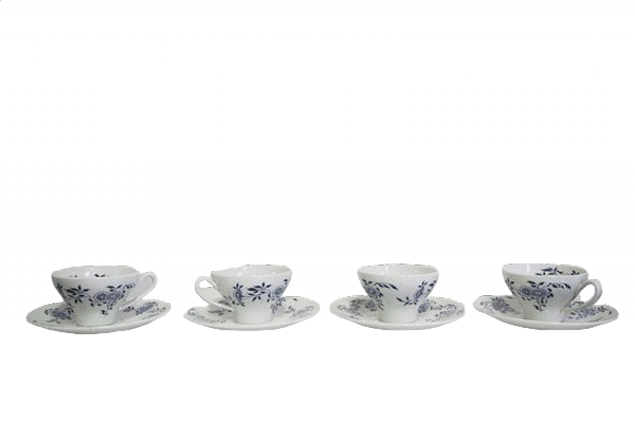 4 mugs in porcelain by Laveno, 1950s 1407116