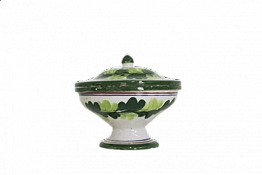 Bonbon vase in Capodimonte porcelain, 1960s