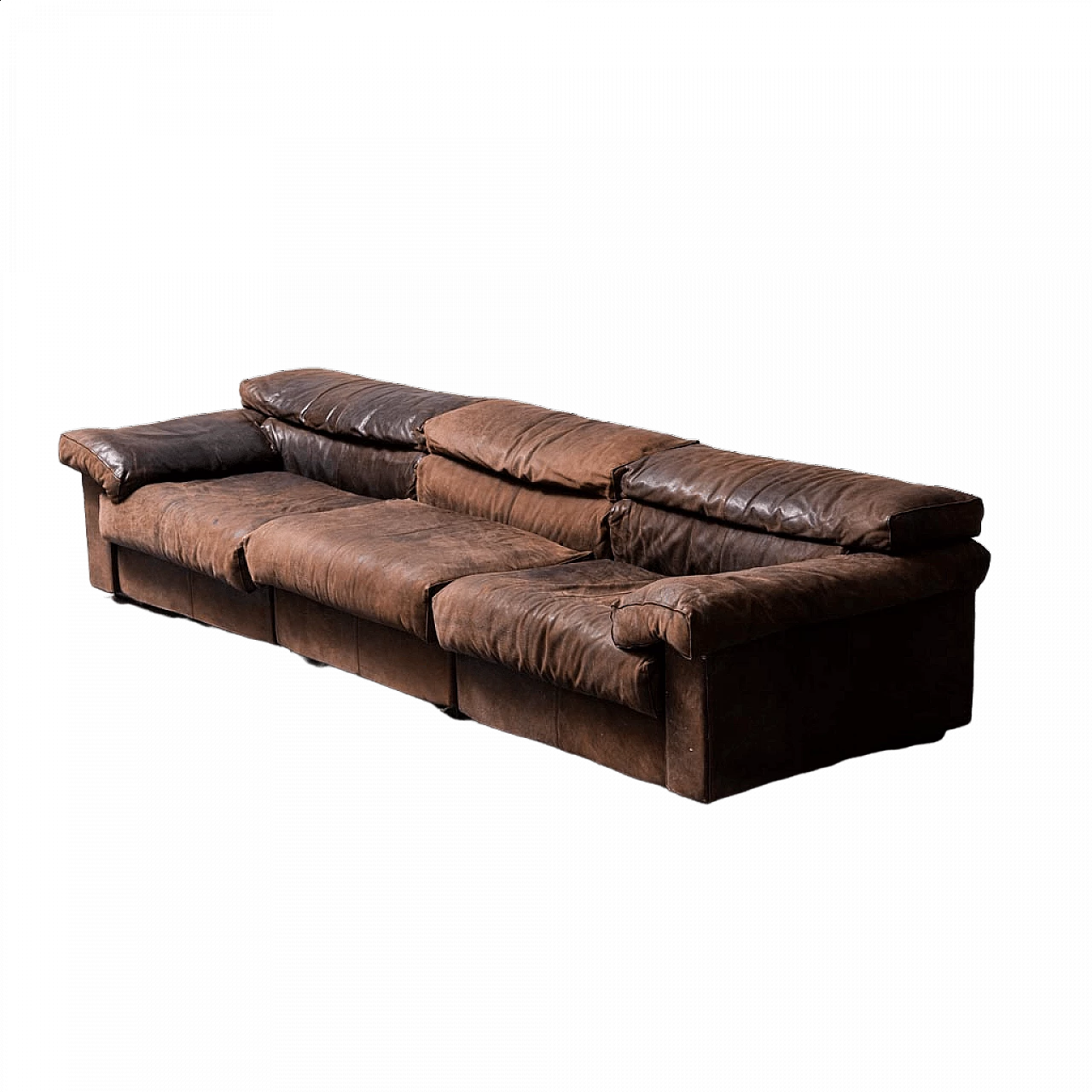 Erasmo modular sofa by Afra and Tobia Scarpa for B&B, 1970s 14