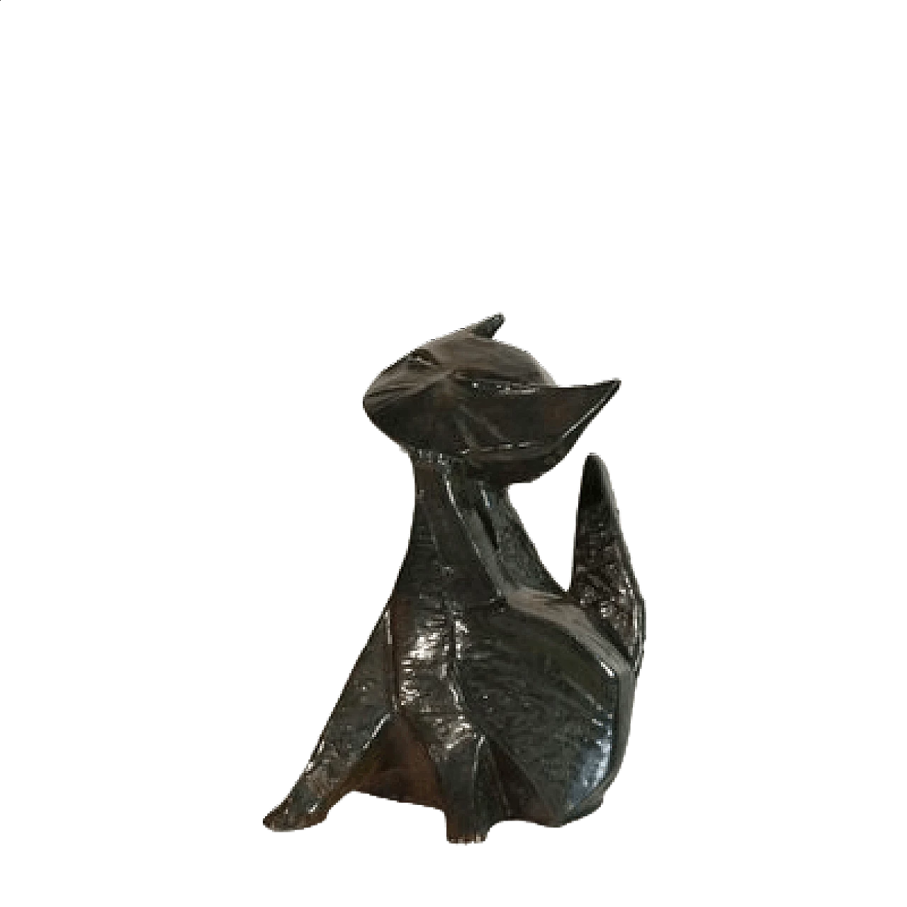 San Polo Venice ceramic cat sculpture, 1950s 8