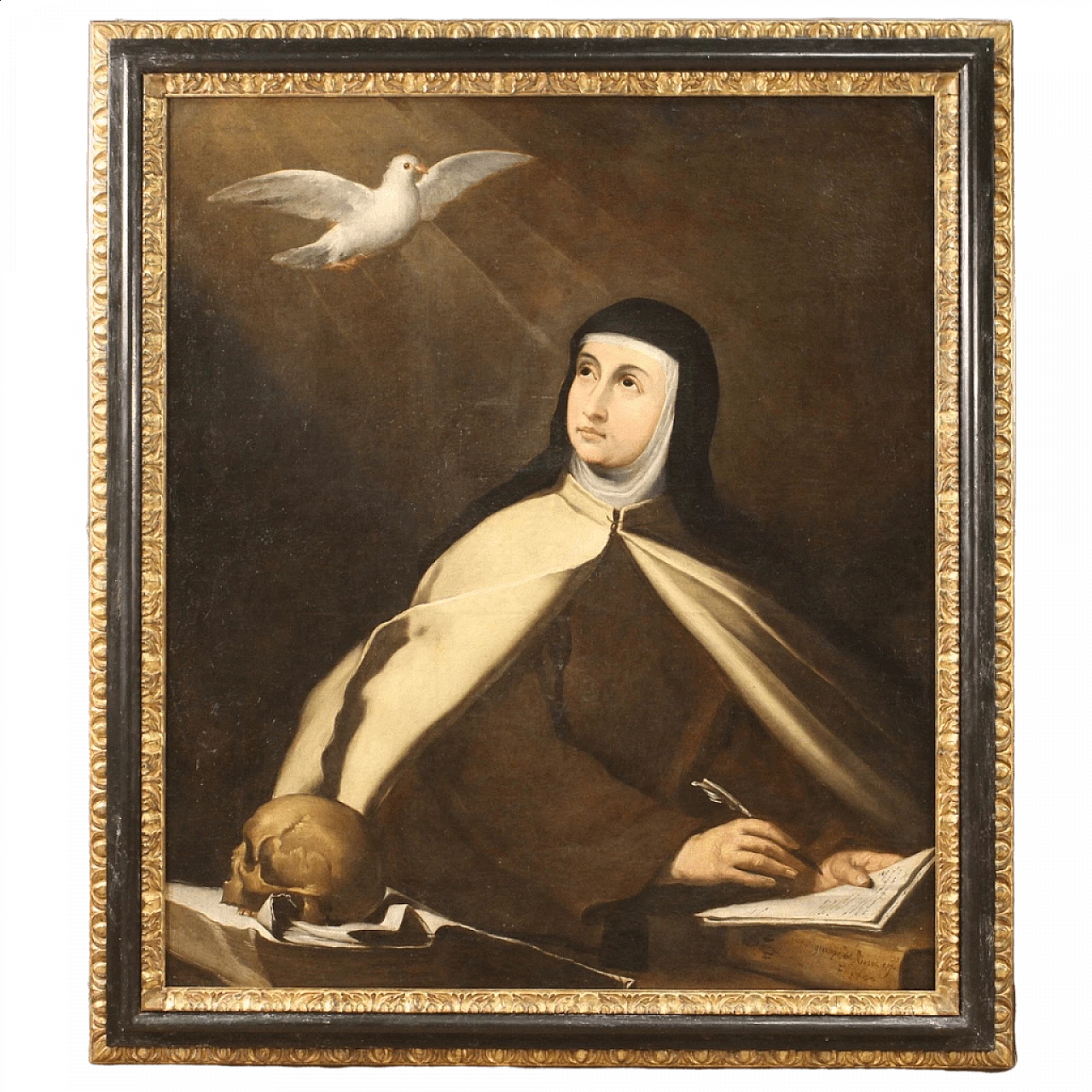 Santa Teresa d'Avila, dipinto olio su tela, '600 13