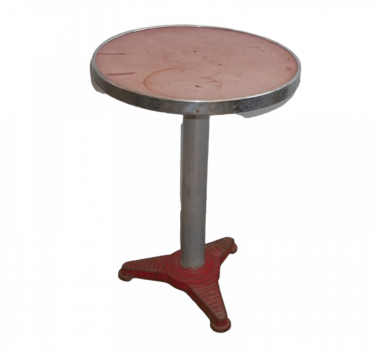 Round bistro table, 1950s 11