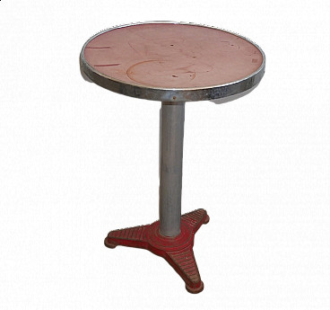Round bistro table, 1950s
