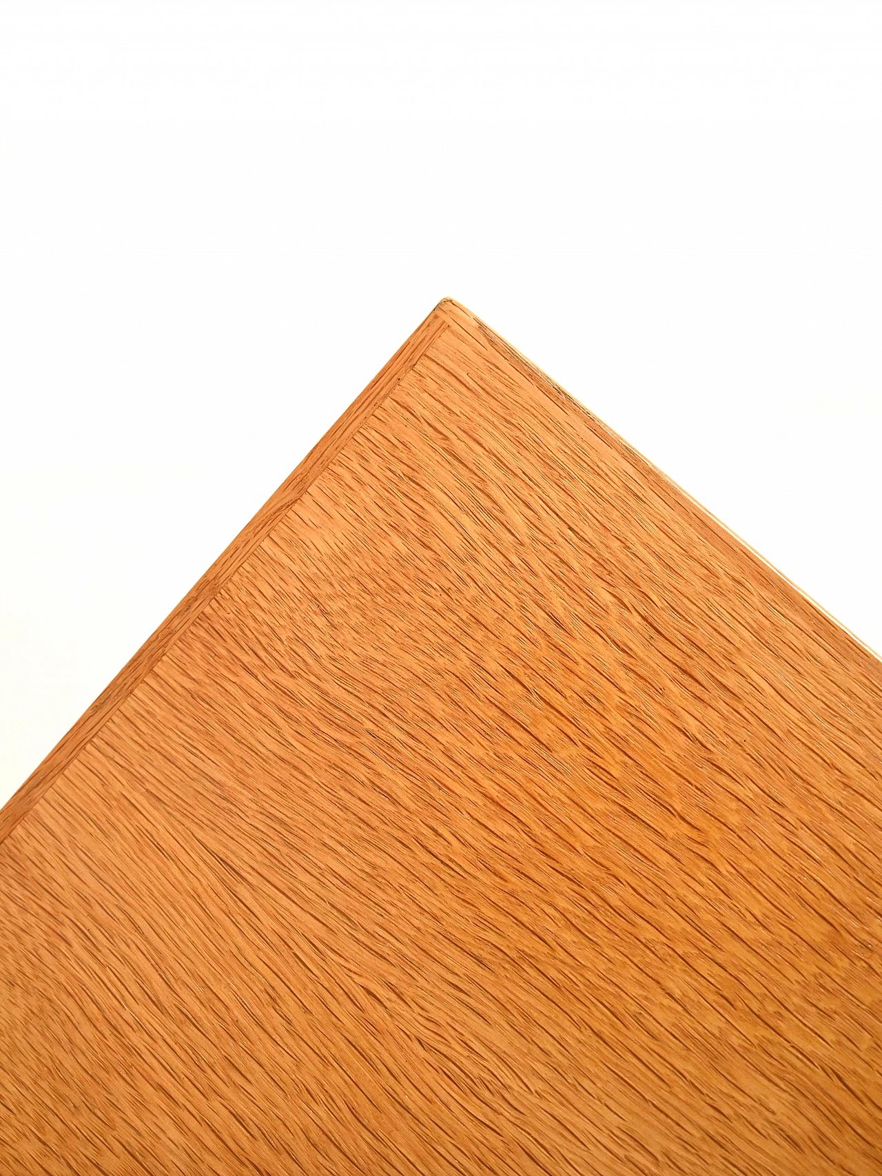 Oak TV cabinet with doors, 1960s 6