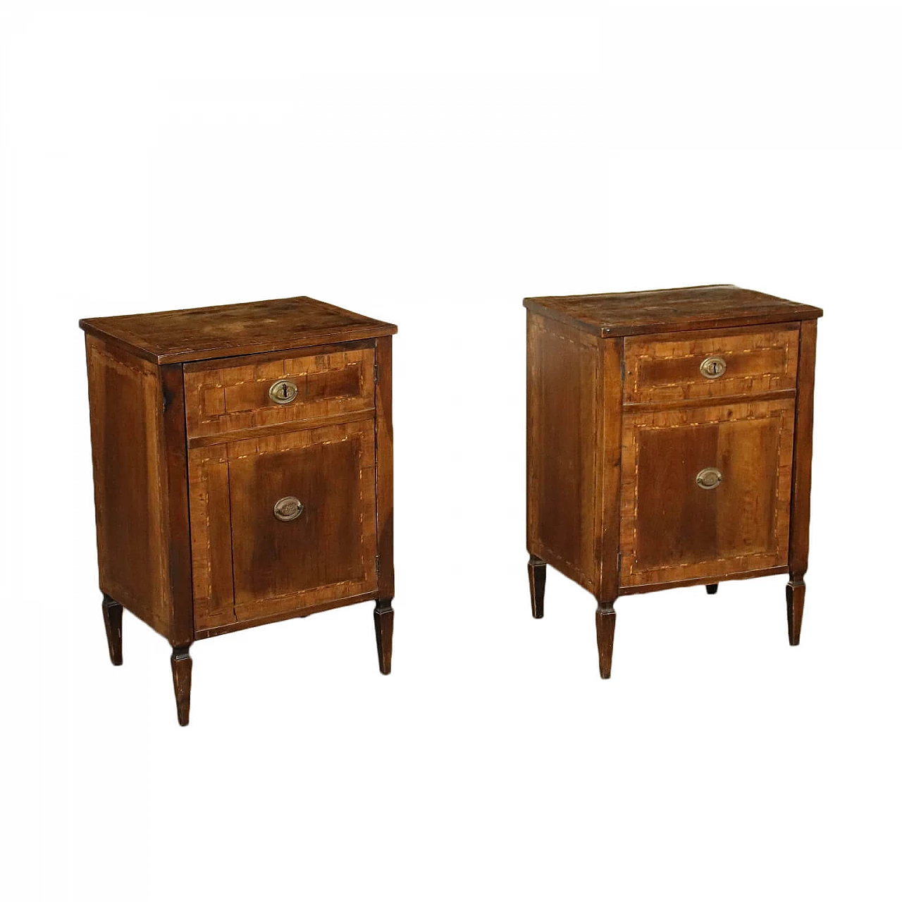 Coppia di Comodini Neoclassici Lombardi 1