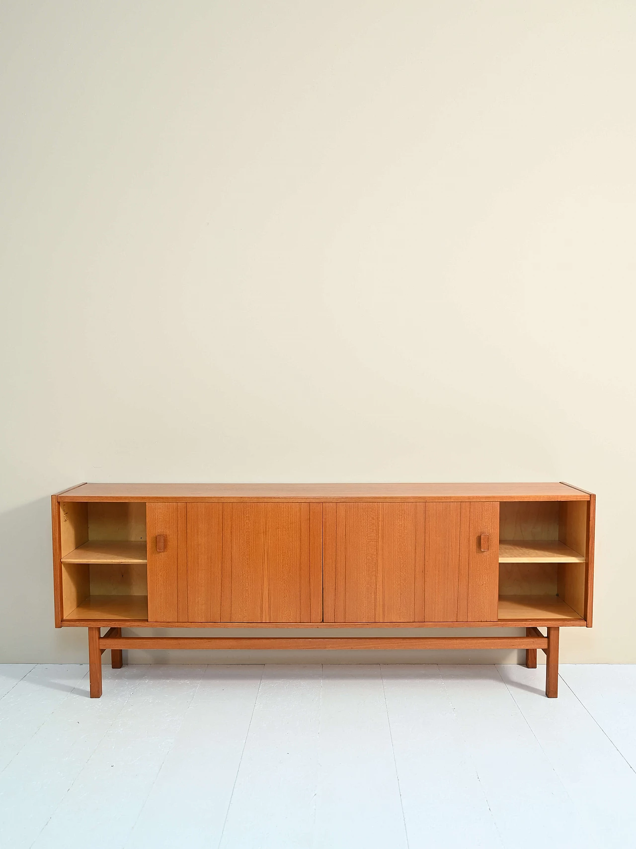 Madia di Nils Johnosson in teak, anni '50 9