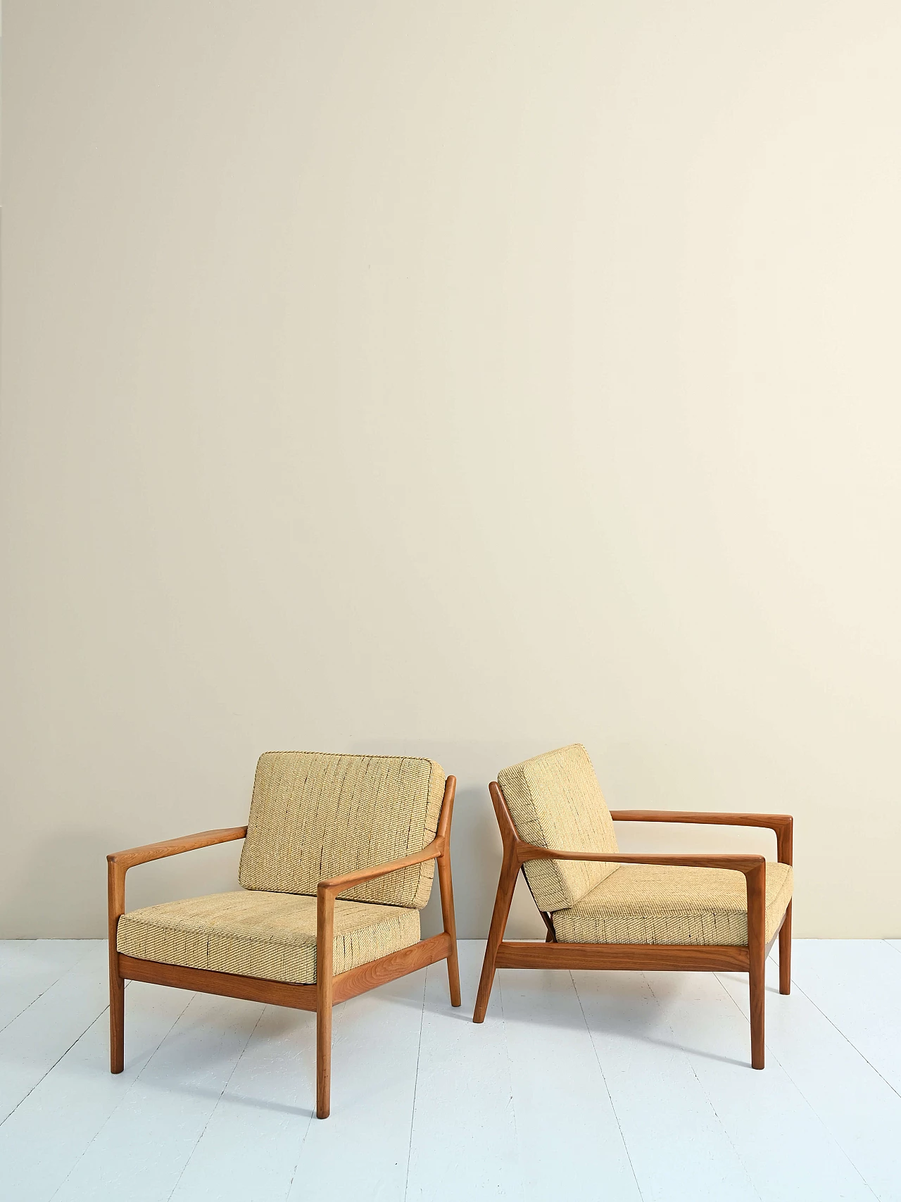 Coppia di poltrone USA 75 di Folke Ohlsson per DUX, anni '60 1