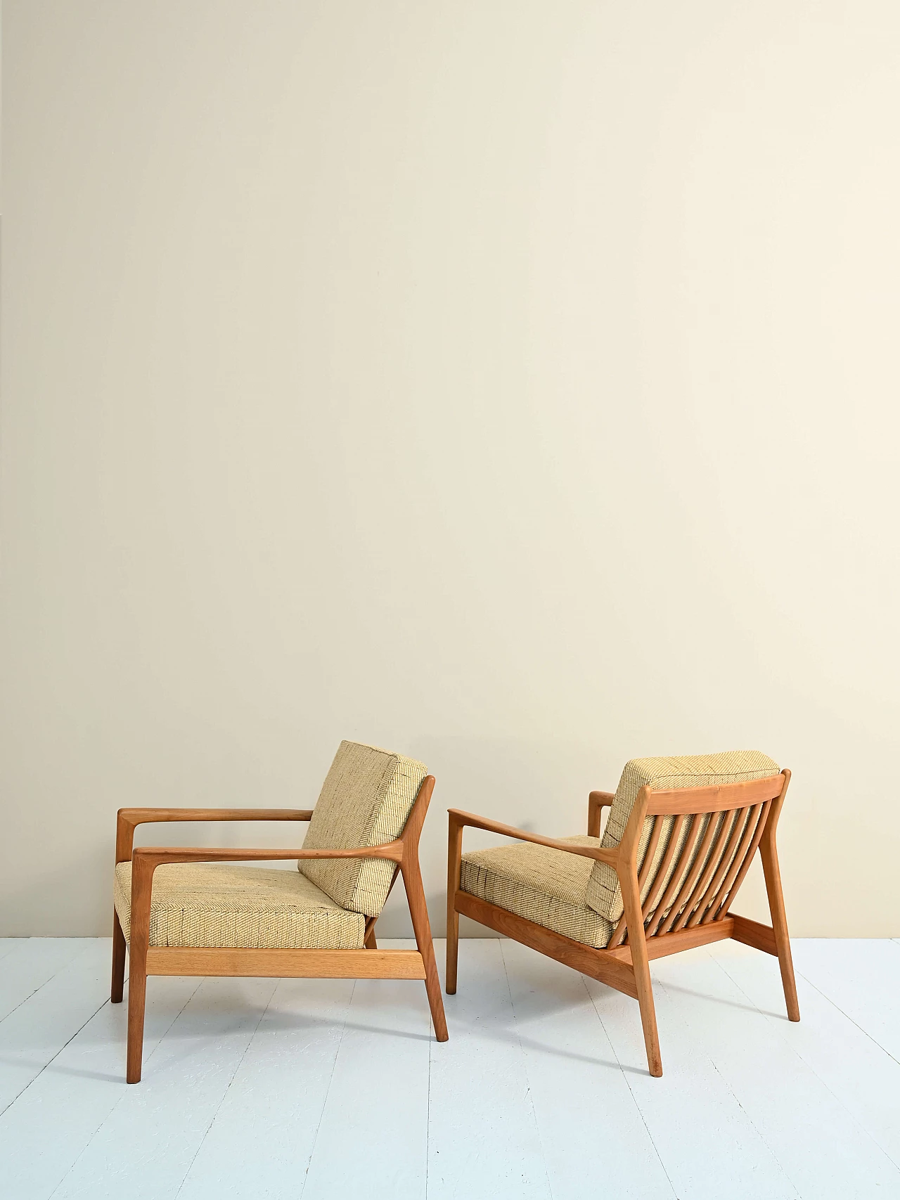 Coppia di poltrone USA 75 di Folke Ohlsson per DUX, anni '60 2