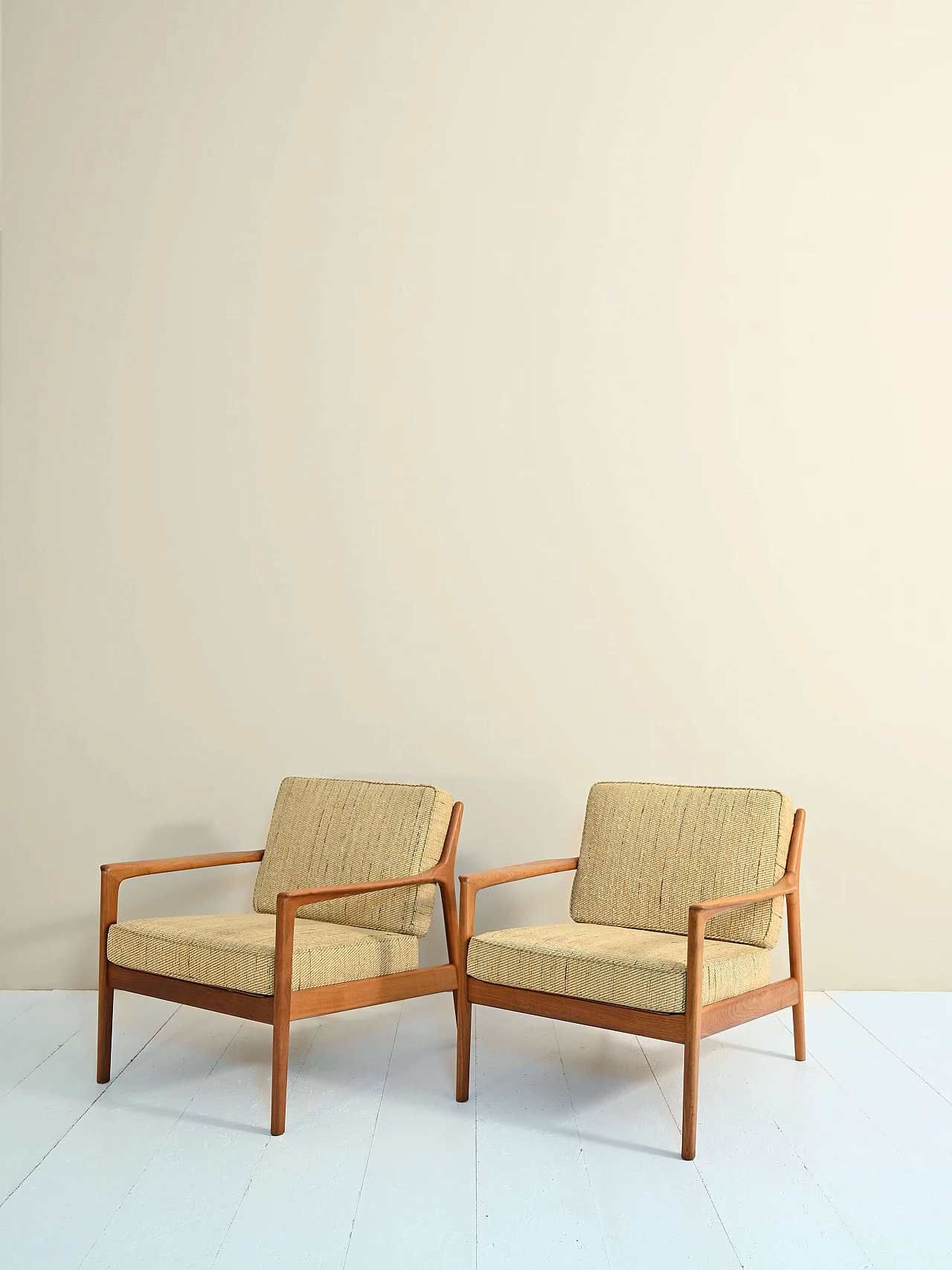 Coppia di poltrone USA 75 di Folke Ohlsson per DUX, anni '60 3