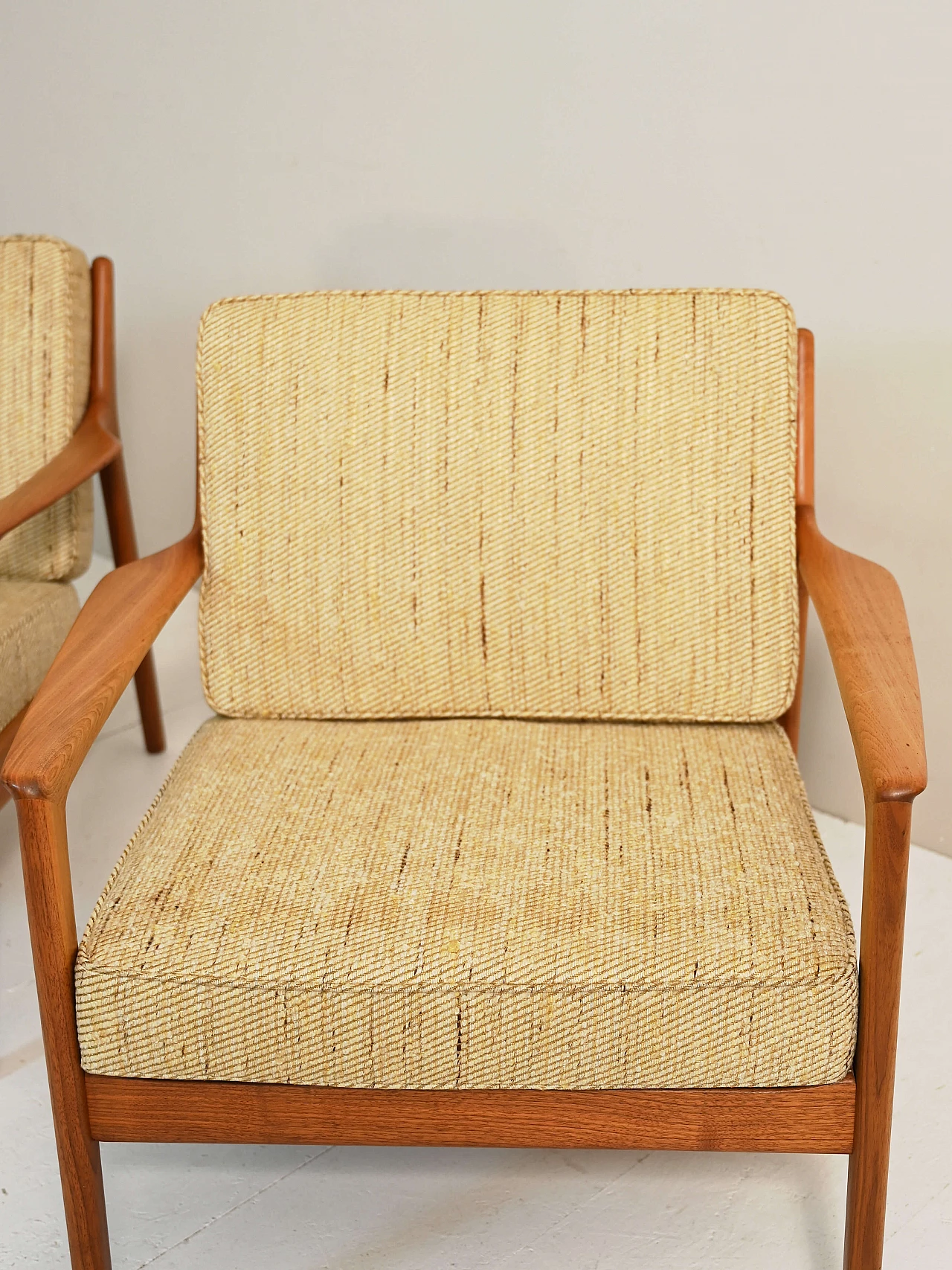 Coppia di poltrone USA 75 di Folke Ohlsson per DUX, anni '60 6