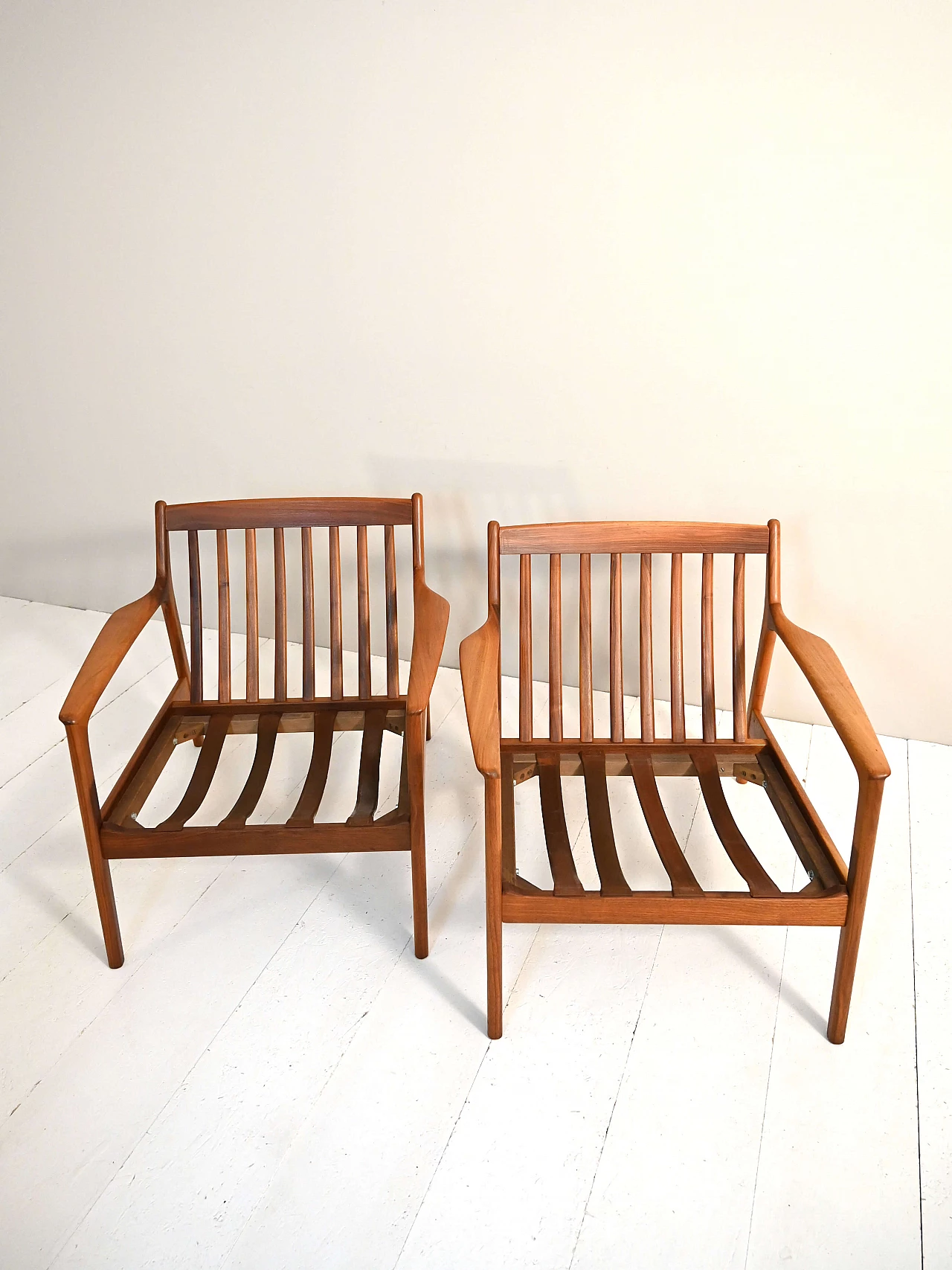 Coppia di poltrone USA 75 di Folke Ohlsson per DUX, anni '60 18