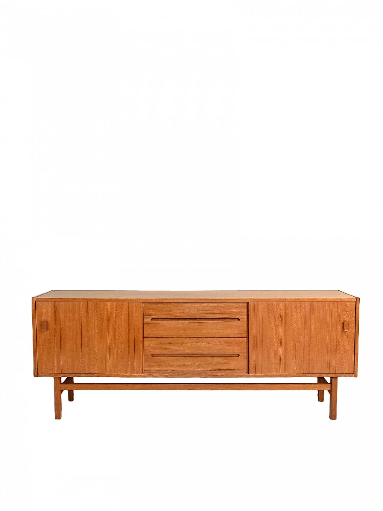 Madia di Nils Johnosson in teak, anni '50 14