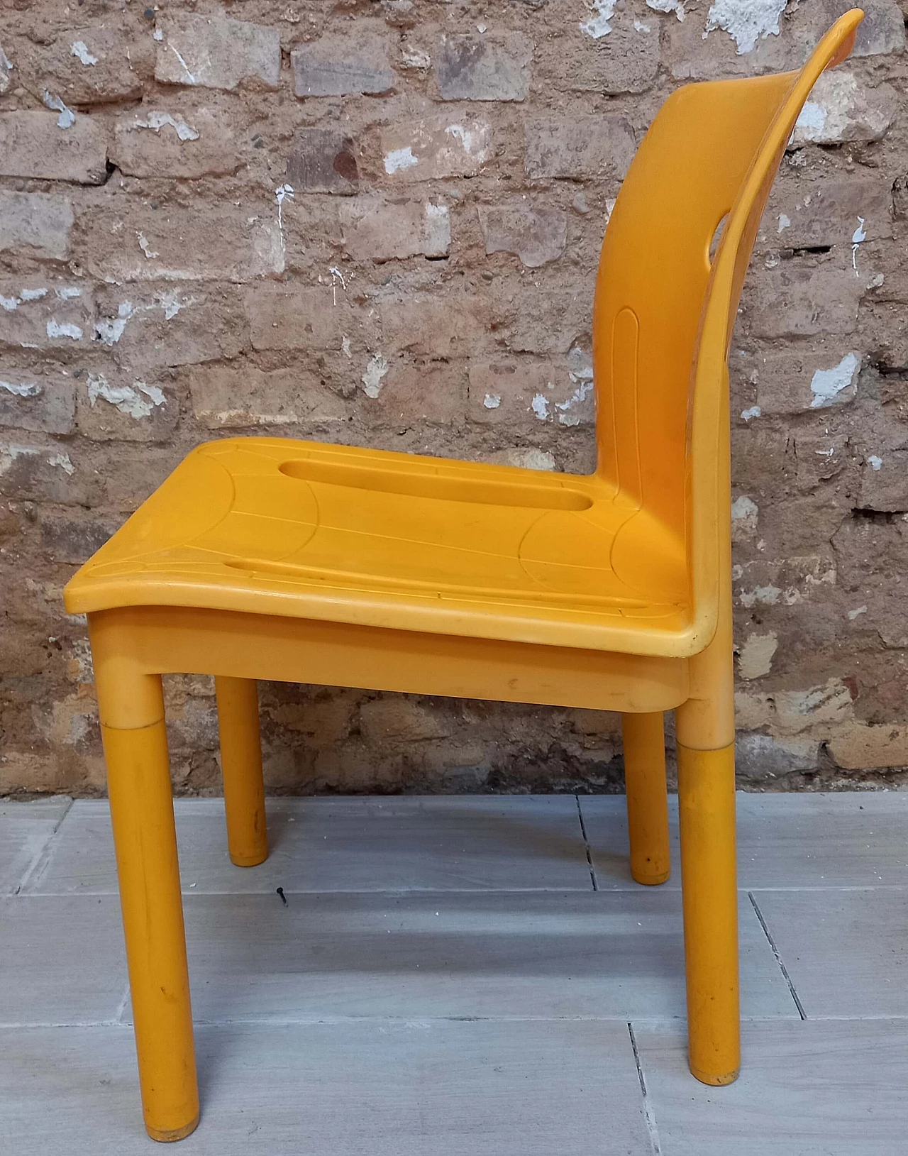 Chair 4870 by Anna Castelli Ferrieri for Kartell, 1980s 4