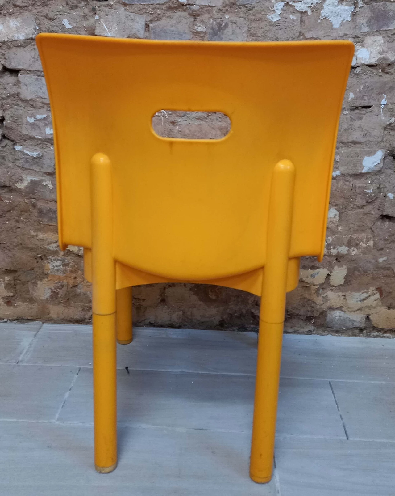 Chair 4870 by Anna Castelli Ferrieri for Kartell, 1980s 5