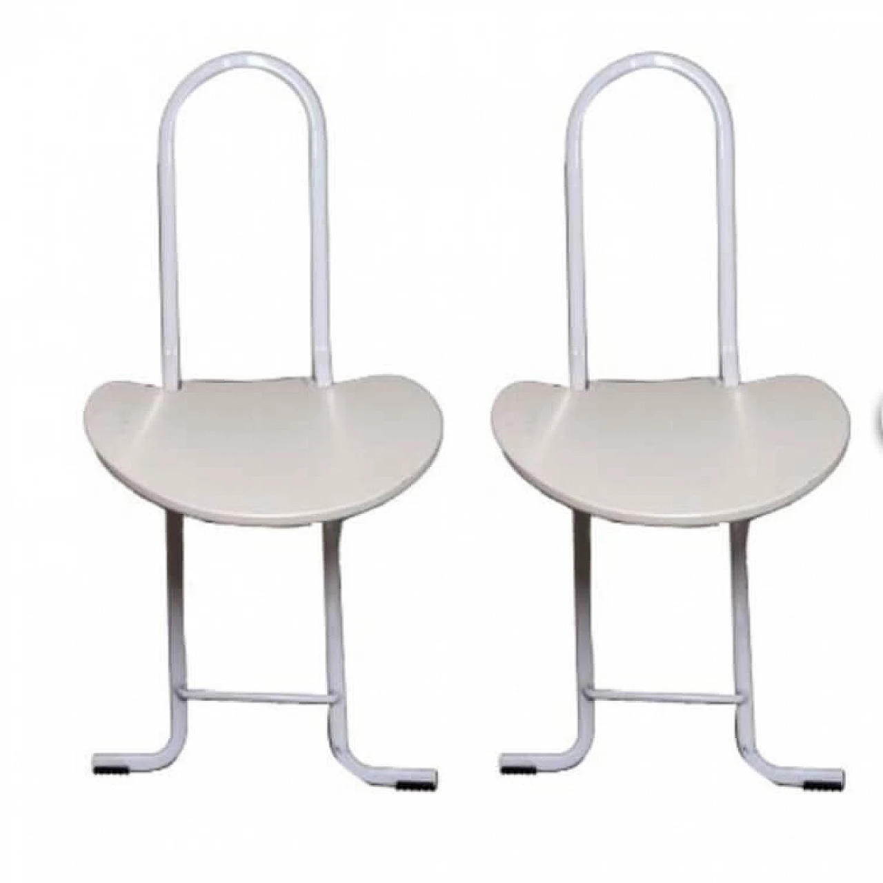 Pair of Dafne folding chairs by Rinaldi for Thema, 1970s 1