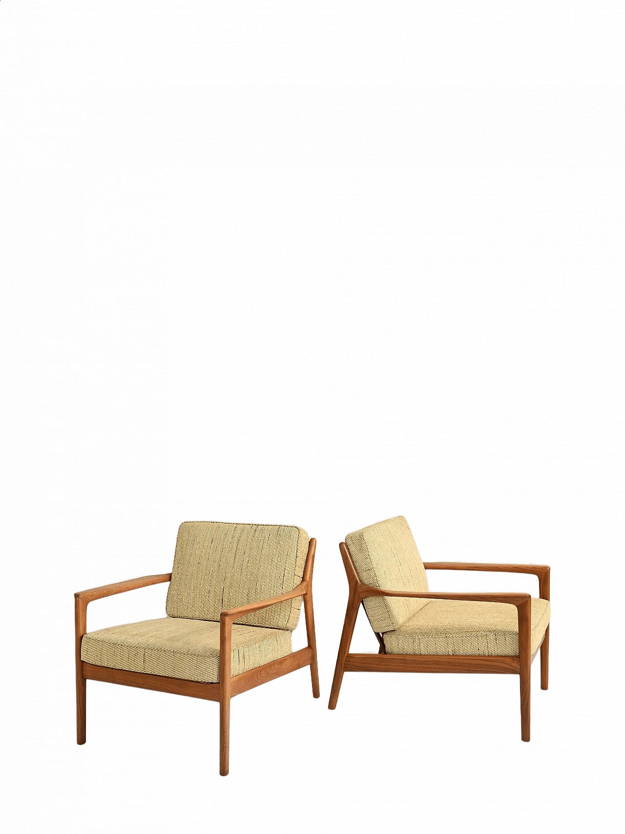 Coppia di poltrone USA 75 di Folke Ohlsson per DUX, anni '60 20