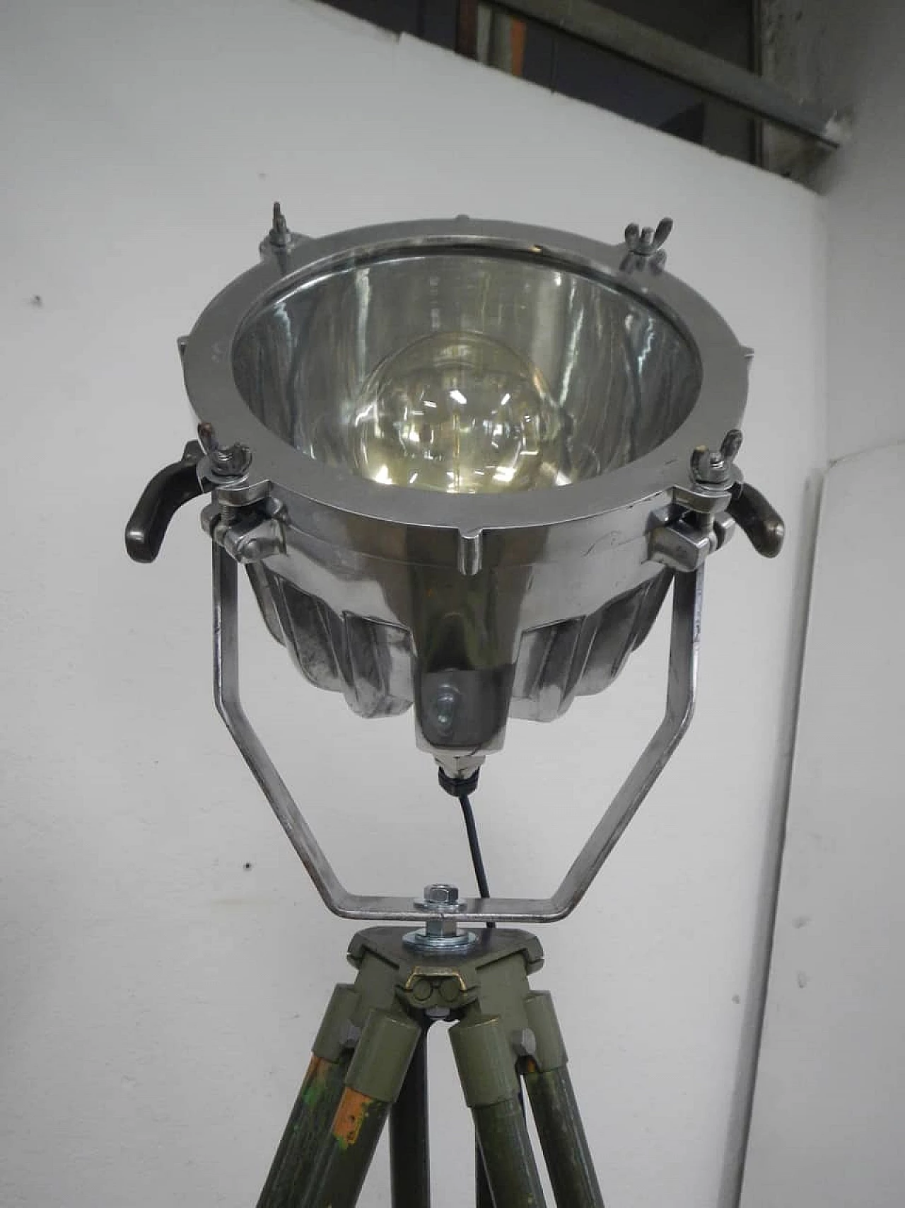 Naval lamp with stand, 1950s 6