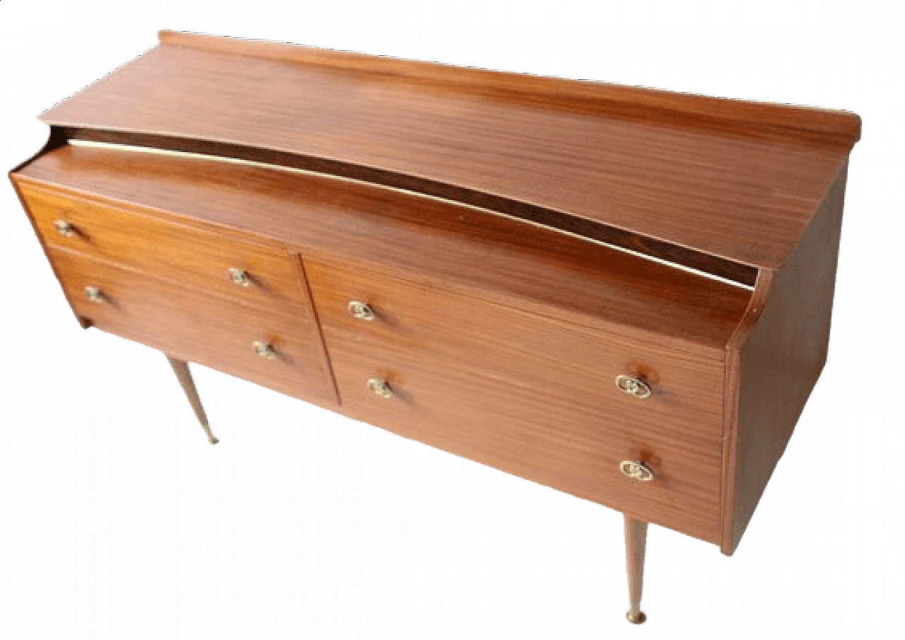 Credenza inglese con gambe in dansette, anni '60 10