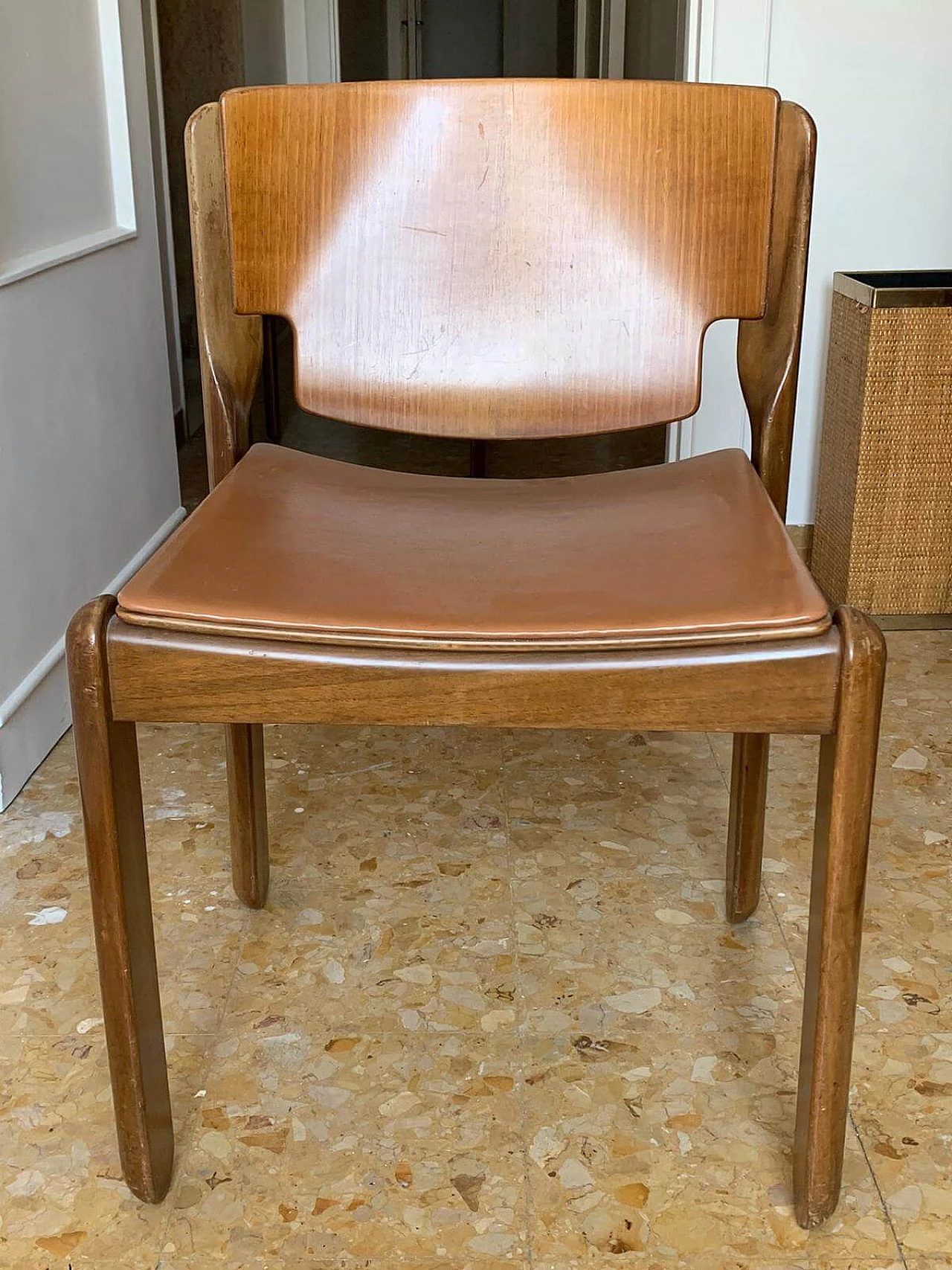 8 Sedie modello 122 di Vico Magistretti per Cassina, 1967 1128030