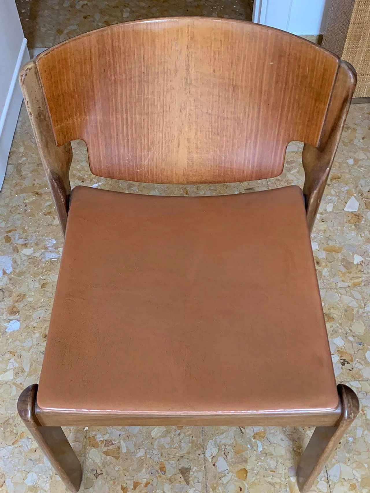 8 Sedie modello 122 di Vico Magistretti per Cassina, 1967 1128032