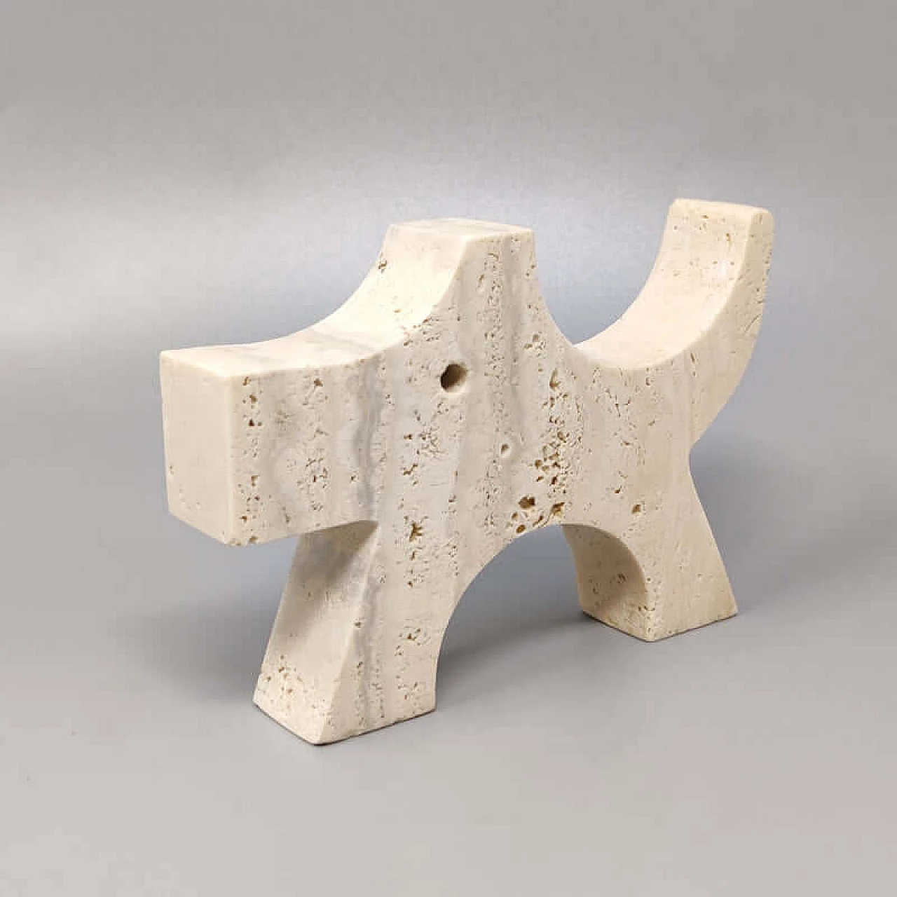 Scottish Terrier sculpture by Enzo Mari for F.lli Mannelli, 1970s 4