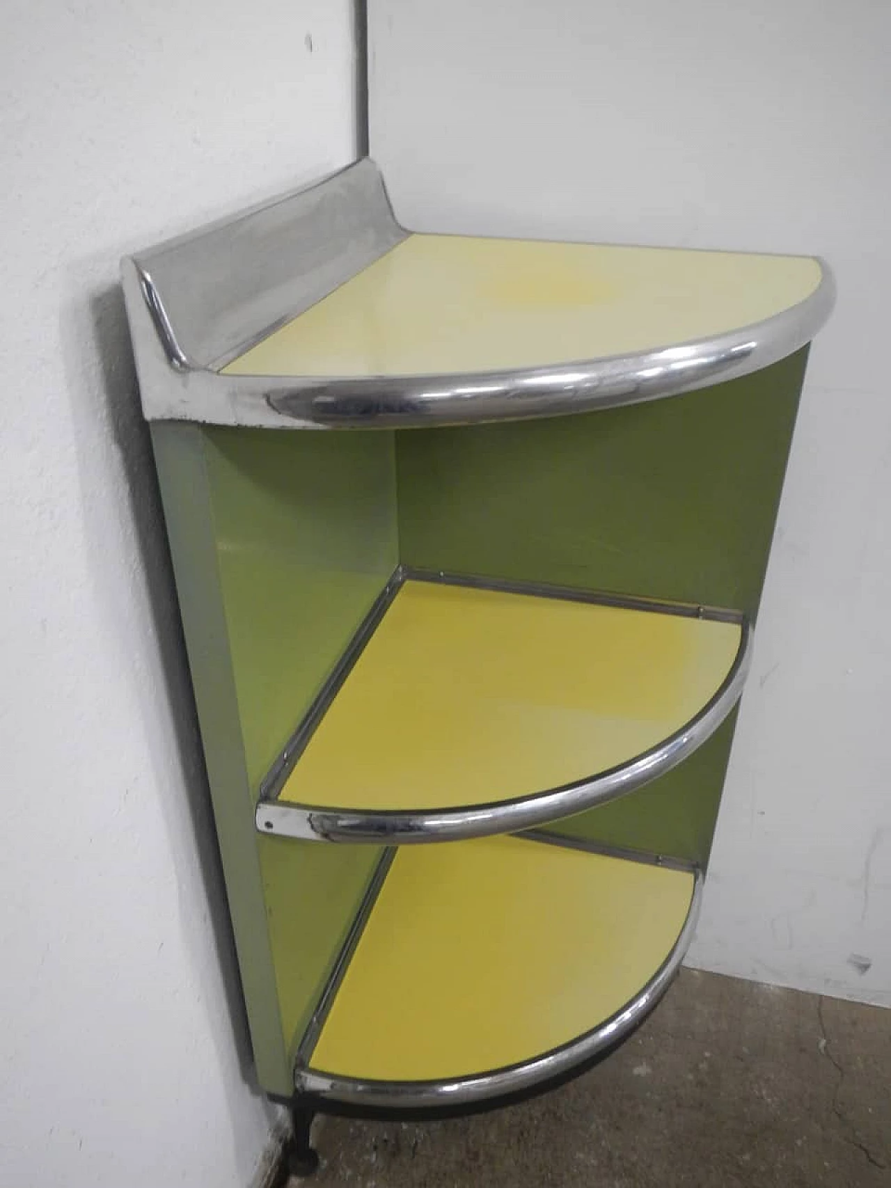 Credenza angolare in formica, anni '70 7