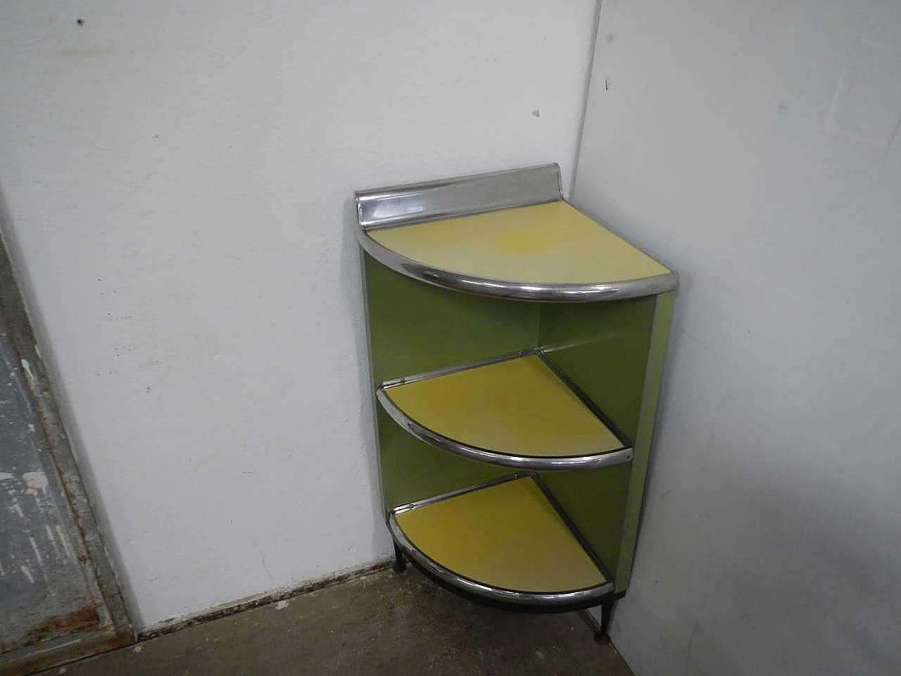 Sideboard in formica corner, 1970s 8