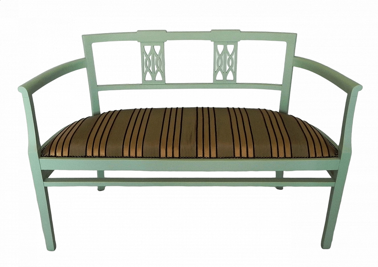 Divanetto in stile Liberty di Jacob & Josef Kohn, primi '900 20