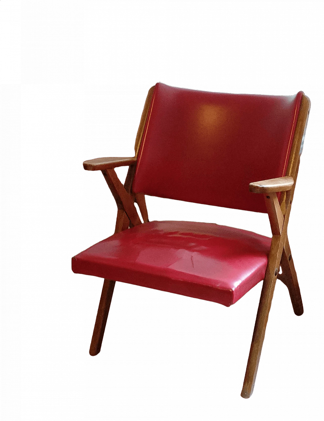 3 Poltroncine CH 28 di Carl Hansen produzione Dal Vera, anni '50 9