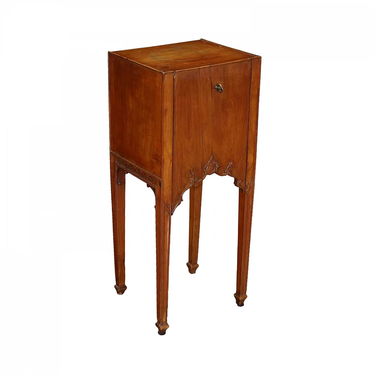 Comodino neoclassico genovese in ciliegio, '700 1