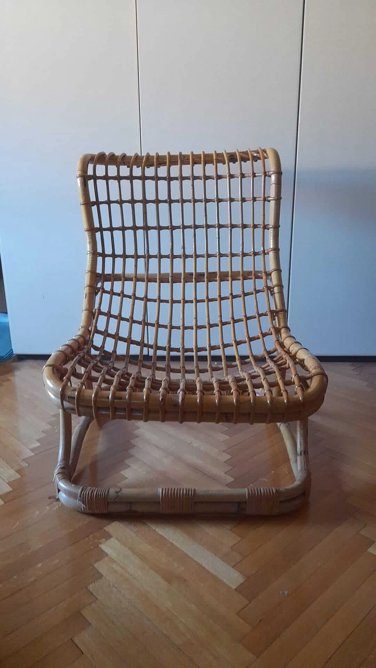 BP9 bamboo armchair by Tito Agnoli, 1970s 6