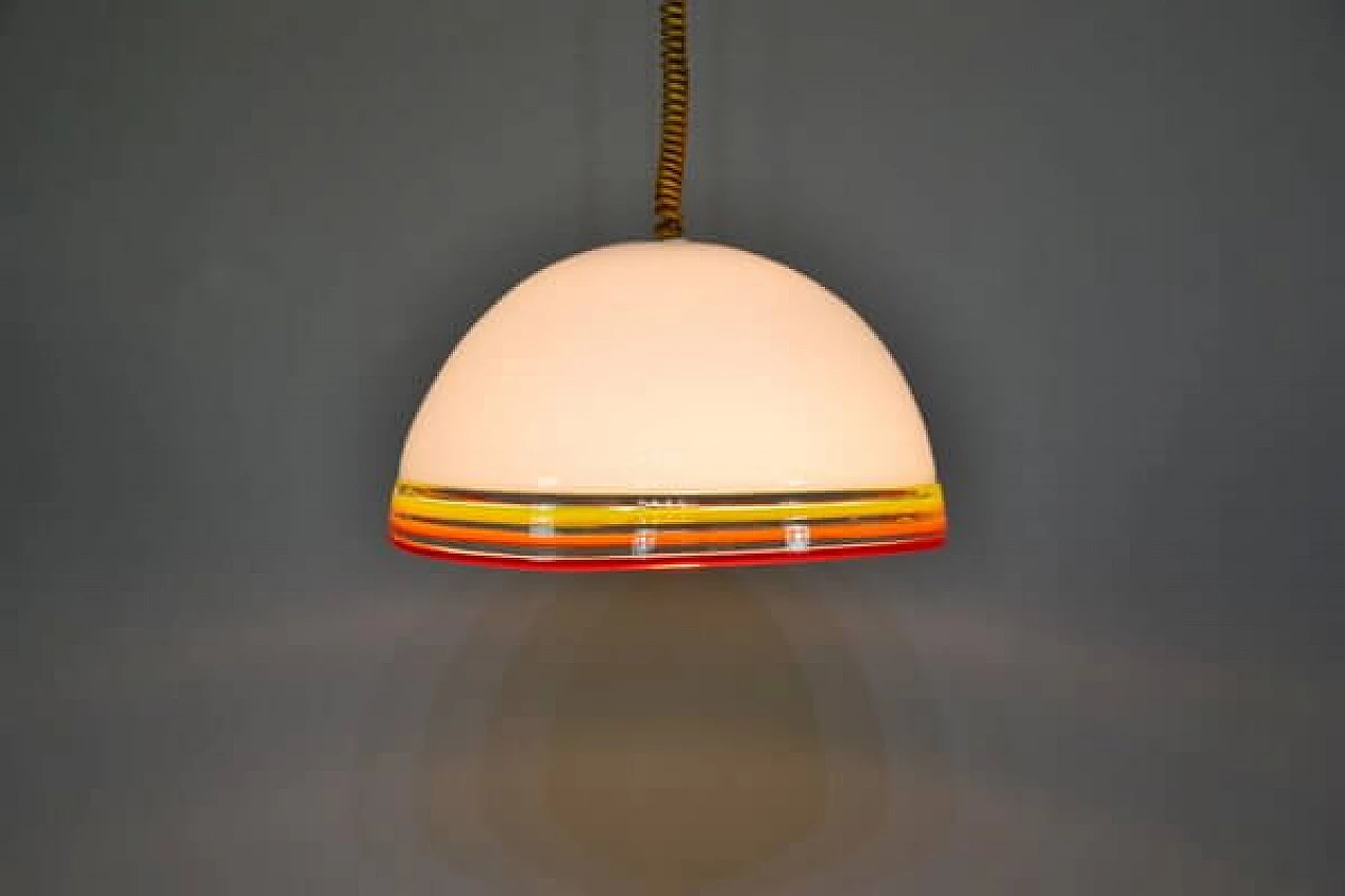 Febo pendant lamp by Roberto Pamio for Leucos, 1970s 4