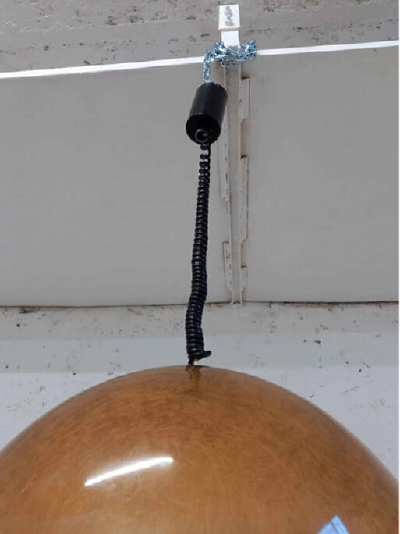 S-484 fibreglass chandelier for Luci Illuminazione, 1970s 2