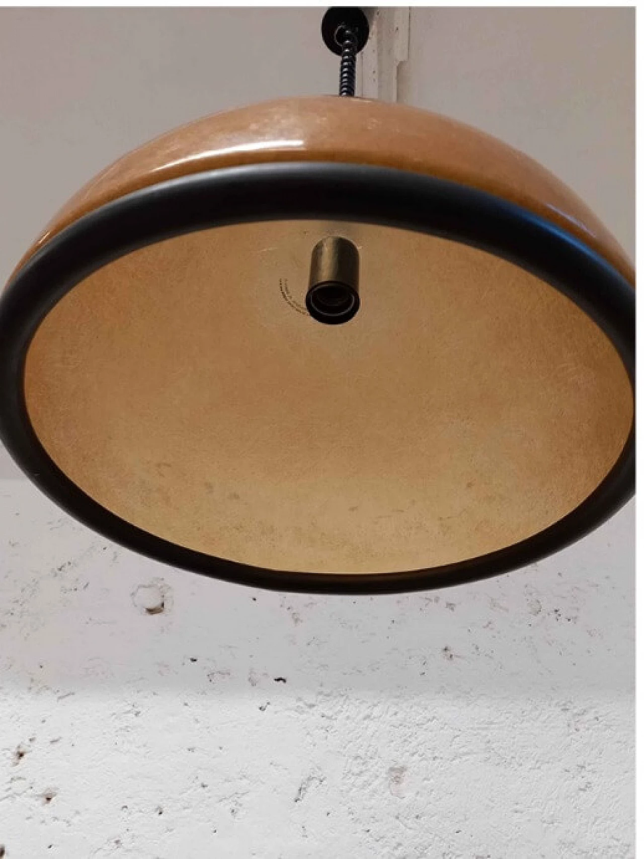 S-484 fibreglass chandelier for Luci Illuminazione, 1970s 3
