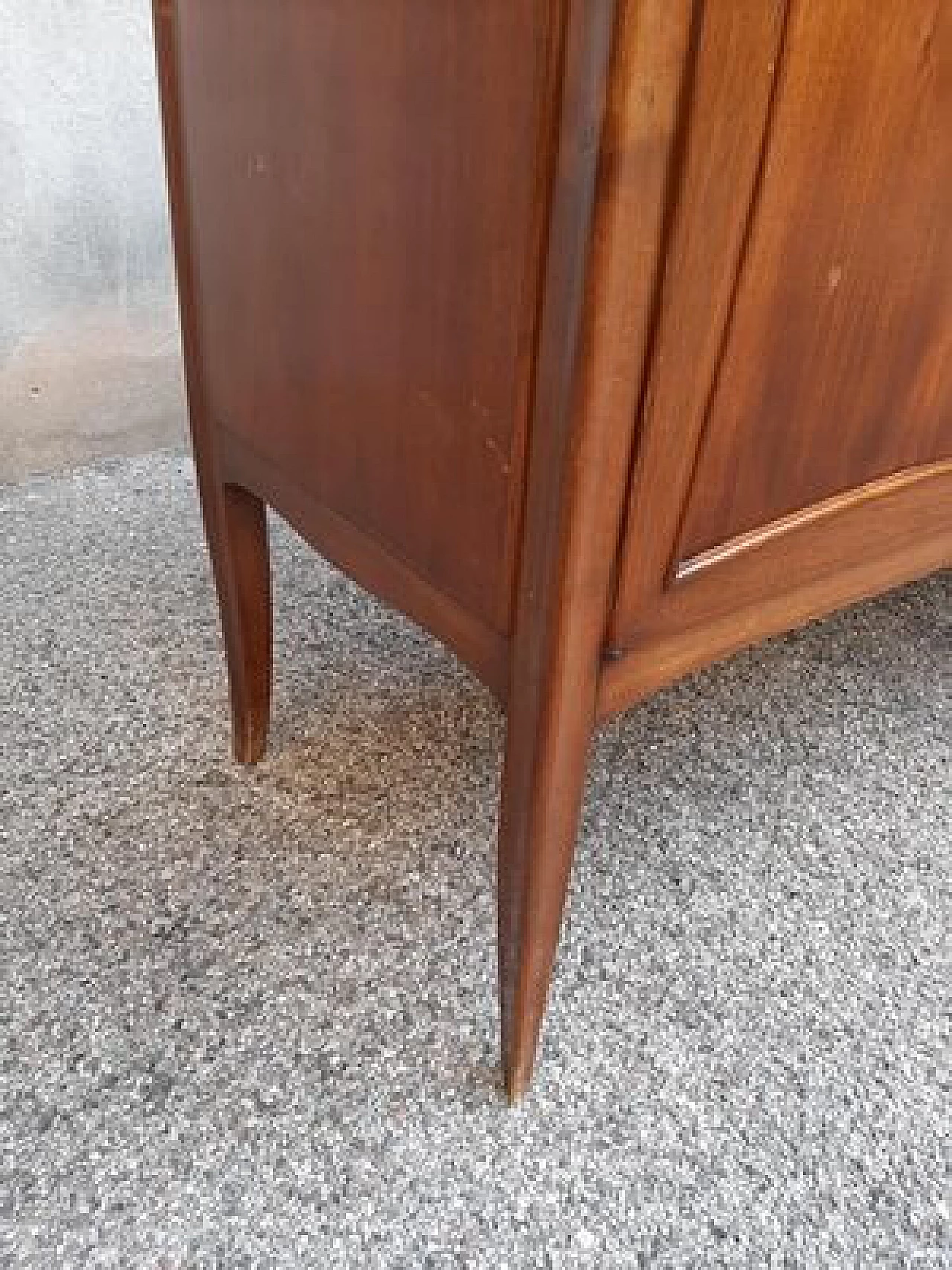 Comò a tre ante in mogano di Franco Buzzi, anni '40 4