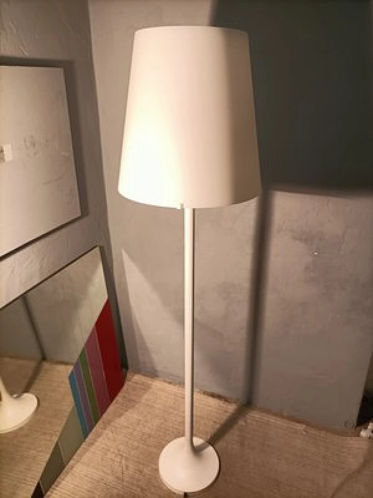 Lampada da tavolo 2482 di Max Ingrand per Fontana Arte, anni '50 1