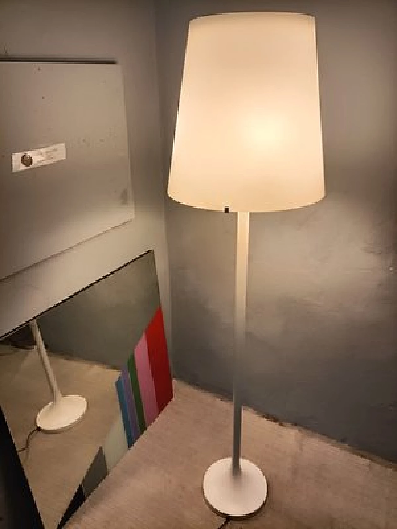 Lampada da tavolo 2482 di Max Ingrand per Fontana Arte, anni '50 2