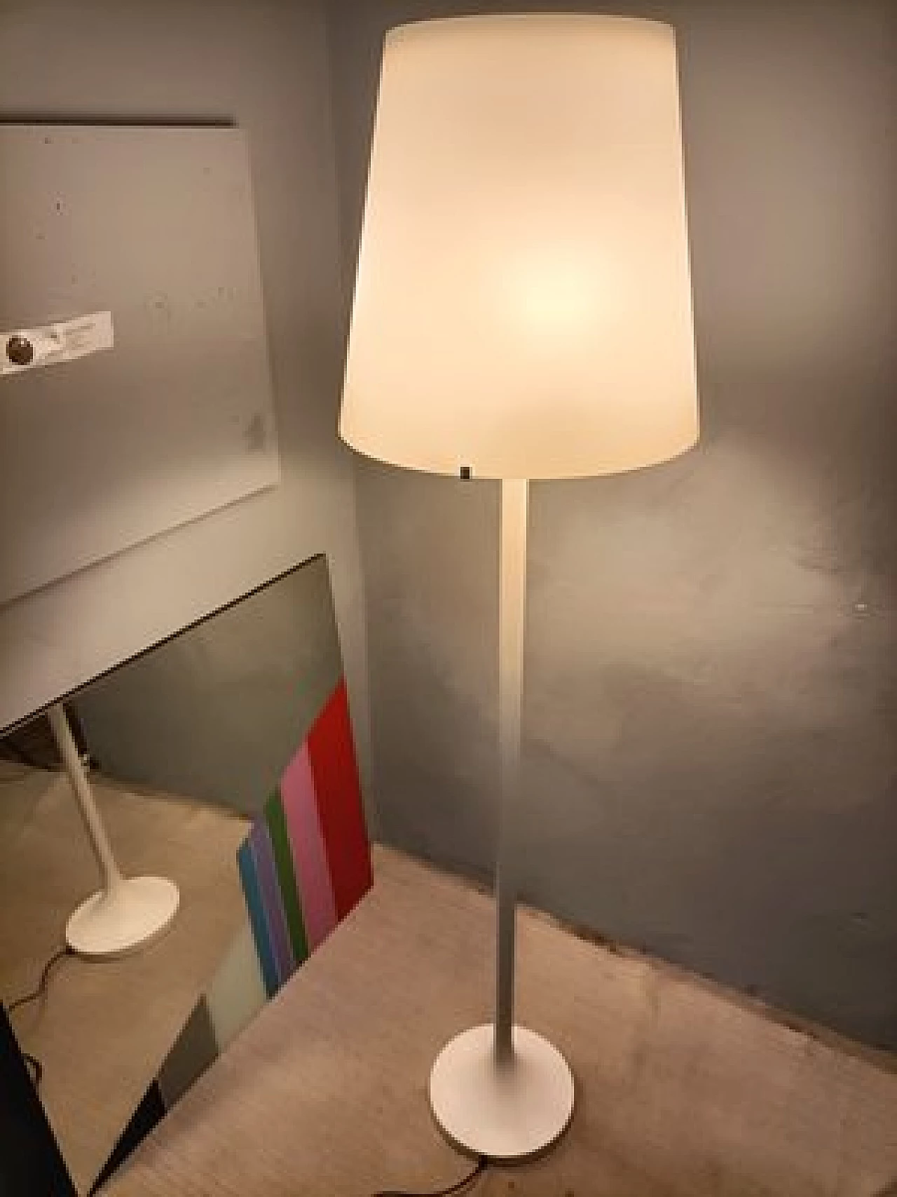 Lampada da tavolo 2482 di Max Ingrand per Fontana Arte, anni '50 5