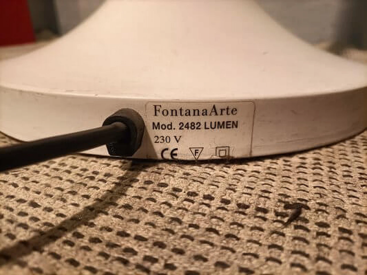 Lampada da tavolo 2482 di Max Ingrand per Fontana Arte, anni '50 8