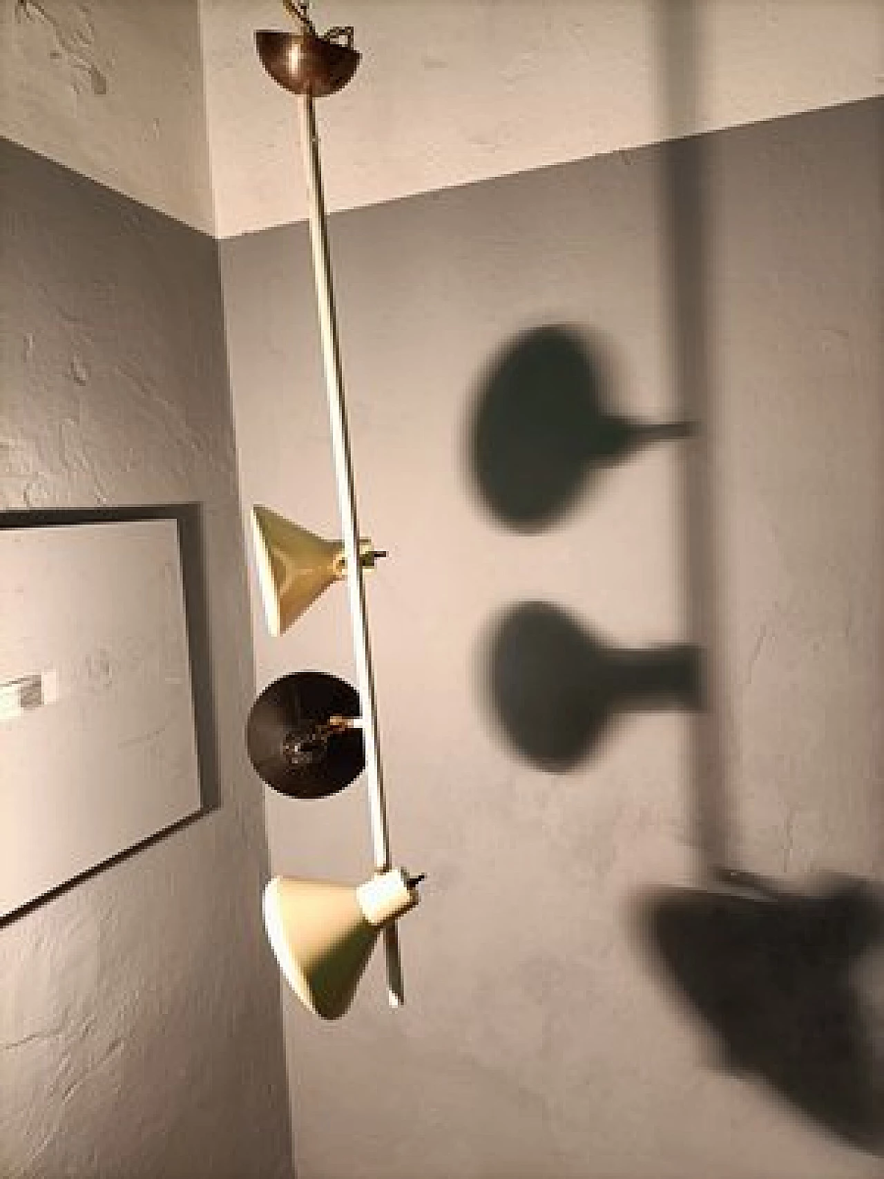 Stilux ceiling lamp, 1950s 4